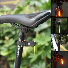 LED galinis žibintas dviračiui