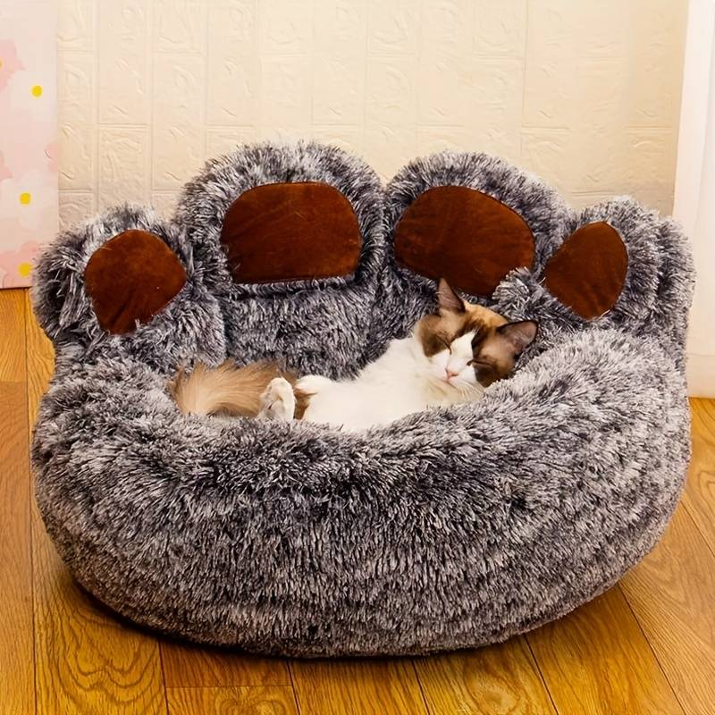 Šiltas guolis katėms ir šunims „Lokio letena“