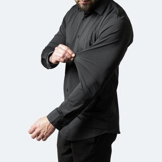 Nesiglamžantys vyriški marškiniai