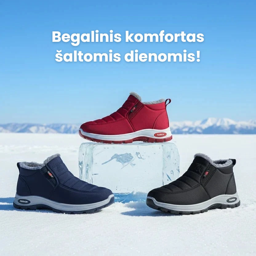 Sianna™ | Šilti dygsniuoti moteriški aulinukai su kailiuku