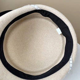 WoolCrown™ | Veltinė elegantiška beretė