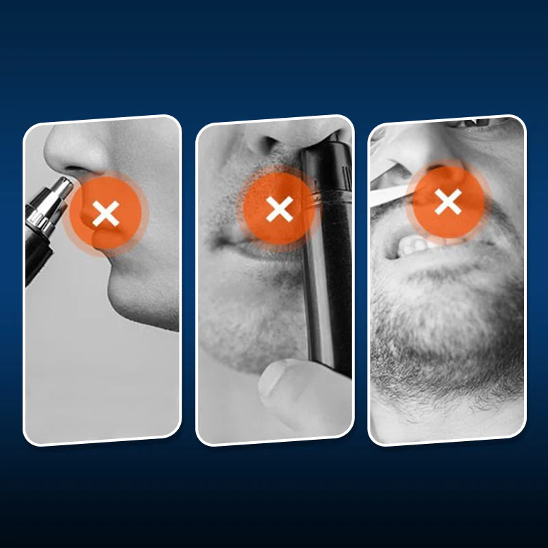 Mini elektrinis nosies plaukelių trimeris