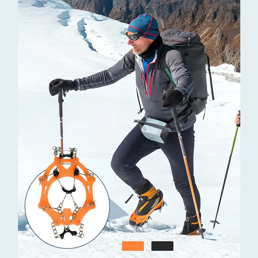 AntiSlip™ |Batų apkaustai nuo slydimo su dėklu (Pora)
