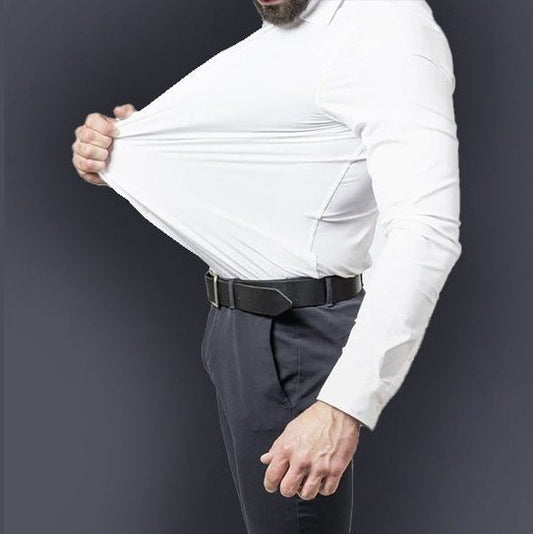 Nesiglamžantys vyriški marškiniai