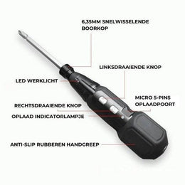PowerGrip™ - Daugiafunkcinis elektrinis atsuktuvas